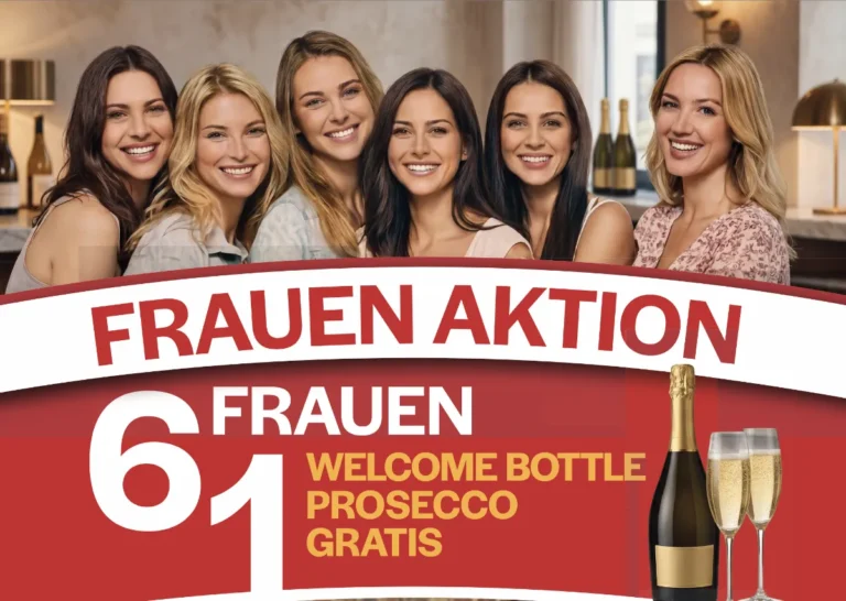 Aktion für Frauen im Italienischen Restaurant